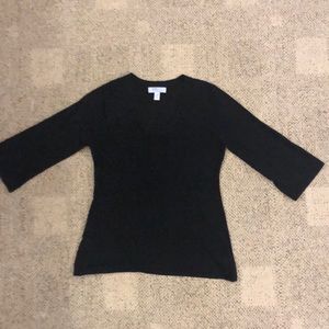 A very sleek blouse for day or night life. Nine & Co. By Nine West. Large/black